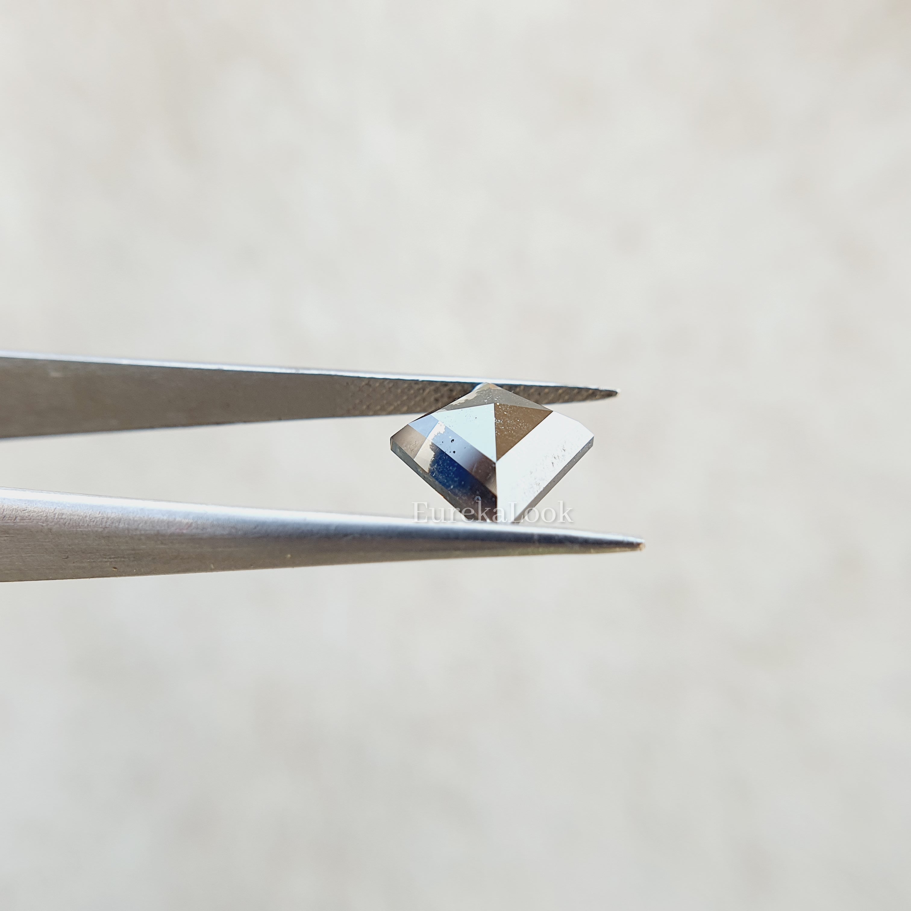 Vintage Kite Cut Salt and Pepper Loose Diamond - Eurekalook