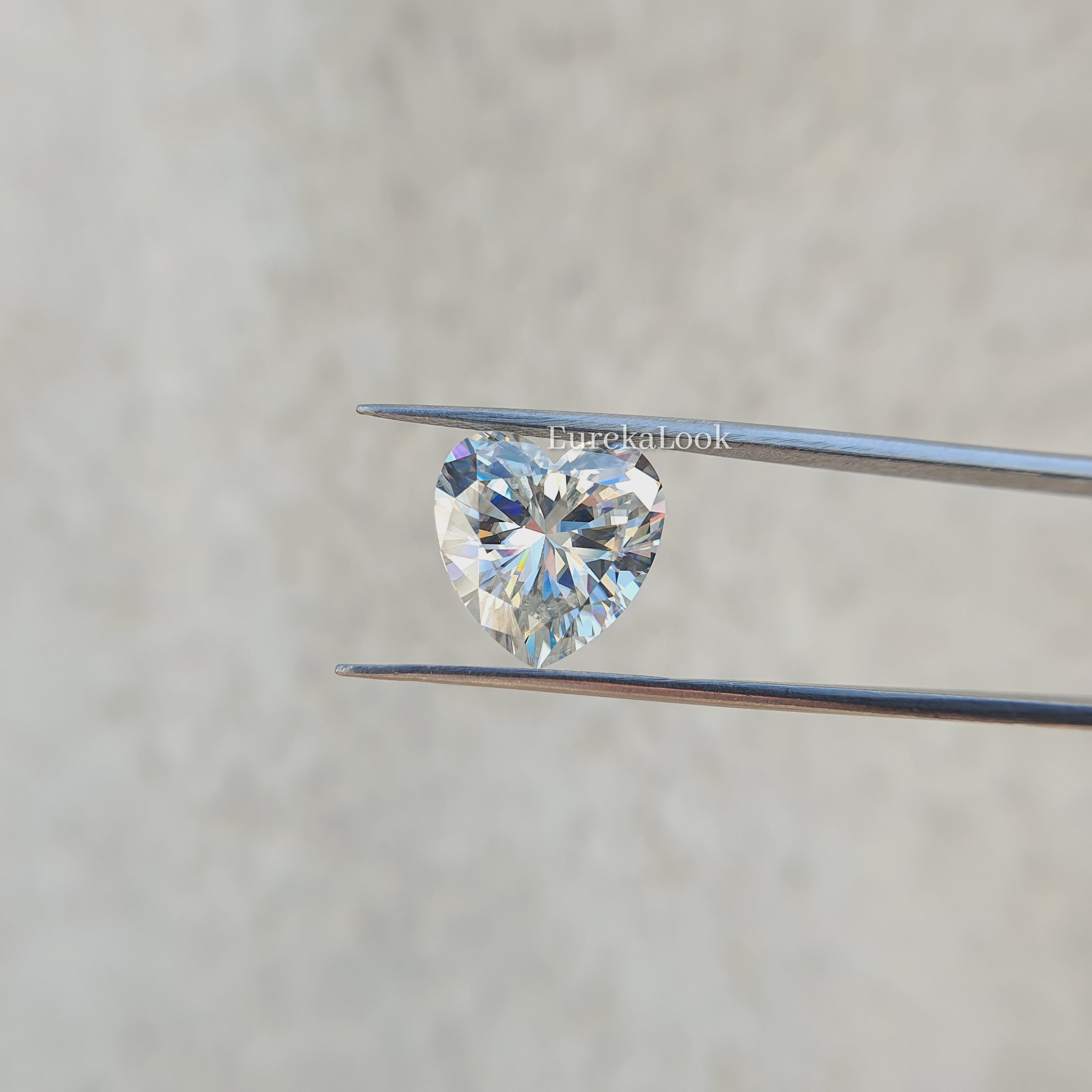 Heart Cut Loose Moissanite Diamond - Eurekalook