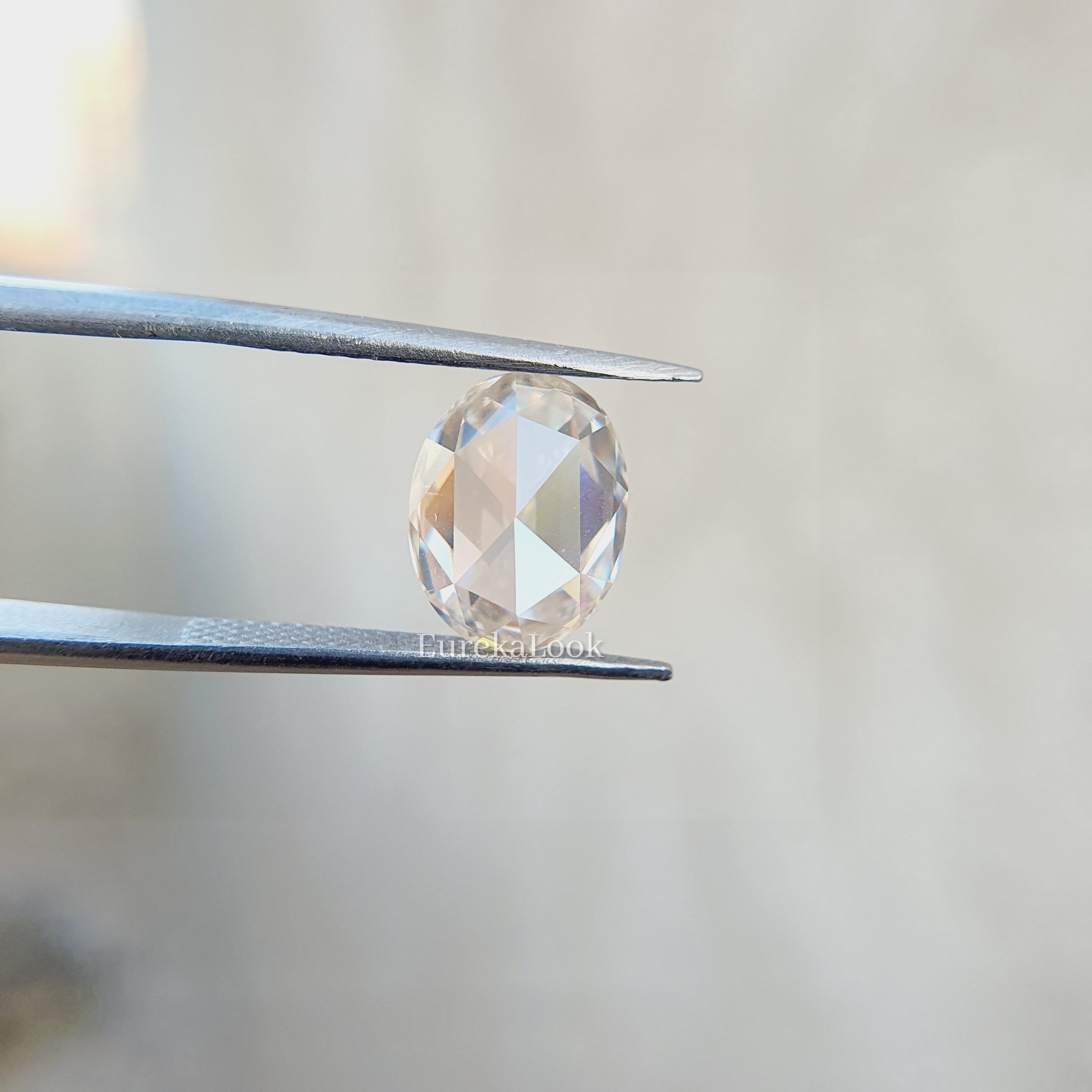 2.0CT Oval Cut Loose Moissanite Diamond - Eurekalook