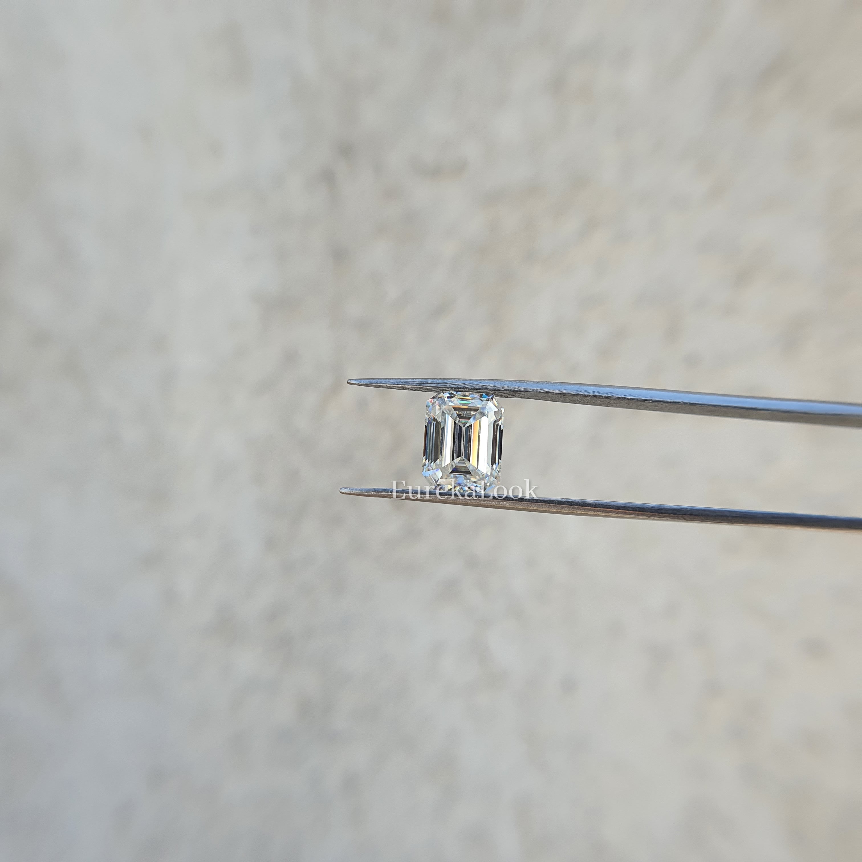 3.24CT Emerald Cut Loose Moissanite Diamond - Eurekalook