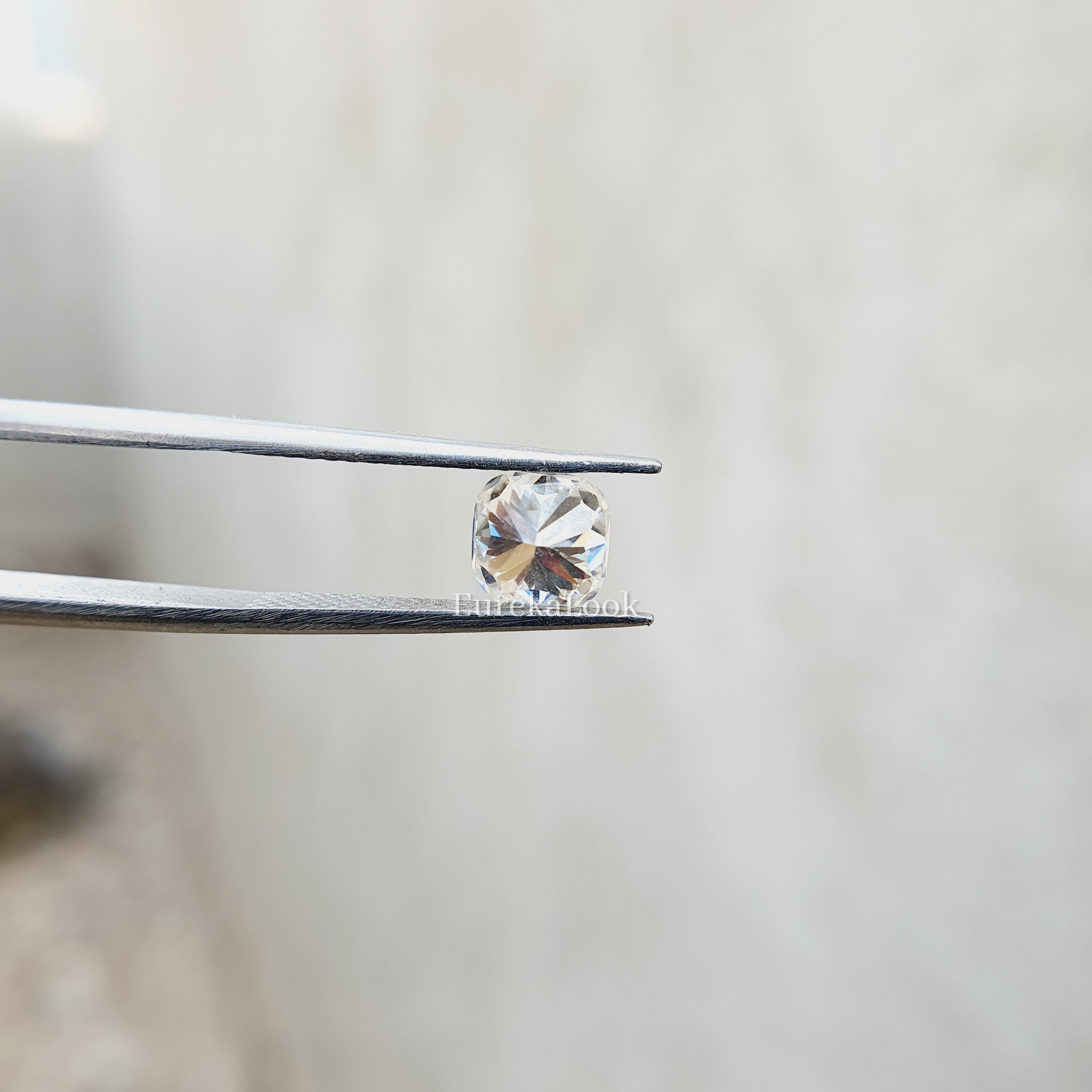 2.0Ct Cushion Cut Loose Moissanite Diamond - Eurekalook