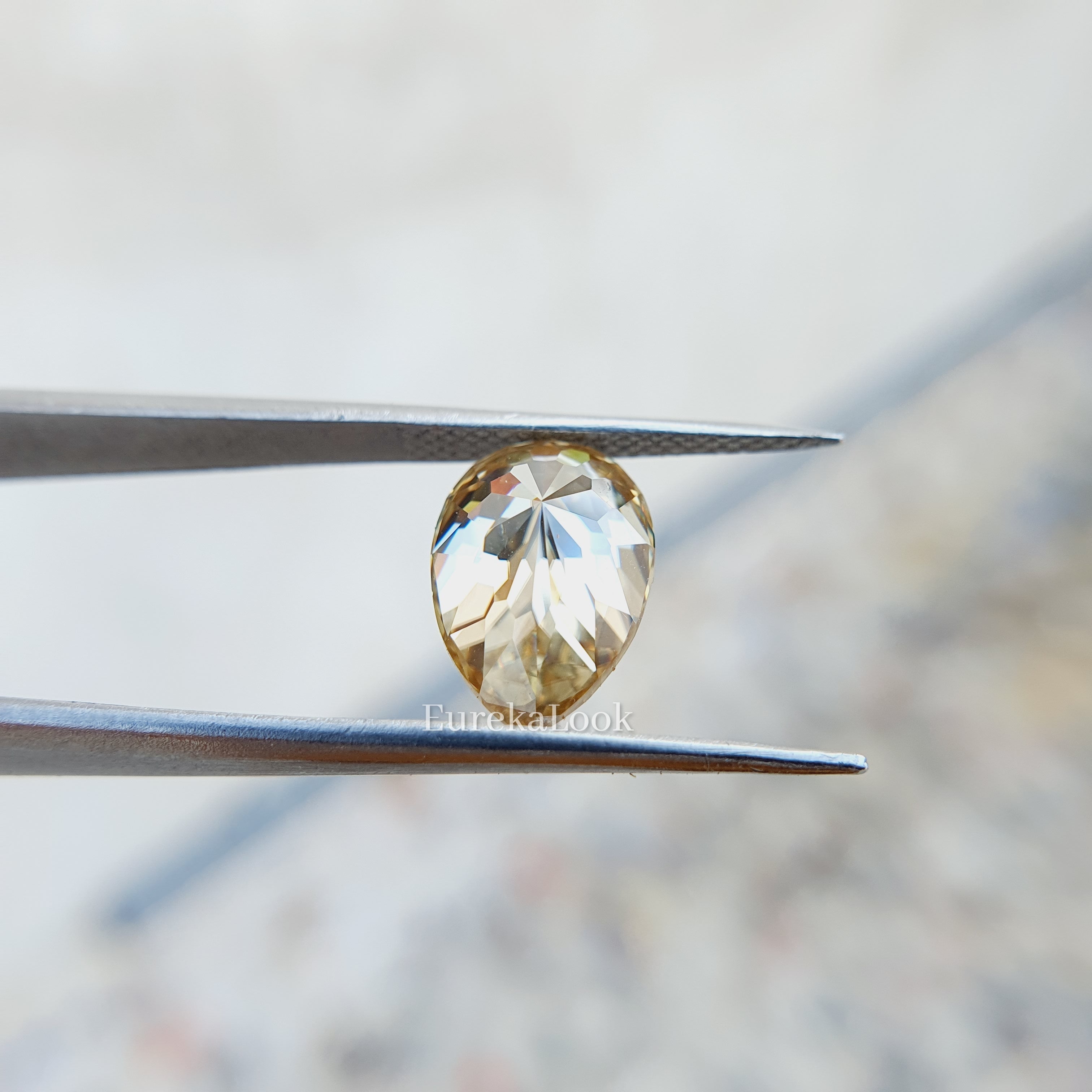 2.40CT Pear Cut Loose Moissanite Diamond - Eurekalook