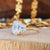 Cushion Cut Three Stone Engagement Ring - Eurekalook