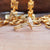 Antique 4.60 CT Lozenge Cut V-Shaped Band Bridal Ring Set - Eurekalook