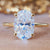 2.90 CT Oval Cut Solitaire Engagement Ring - Eurekalook