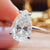 2.5CT Pear Cut Moissanite Solitaire Engagement Ring - Eurekalook