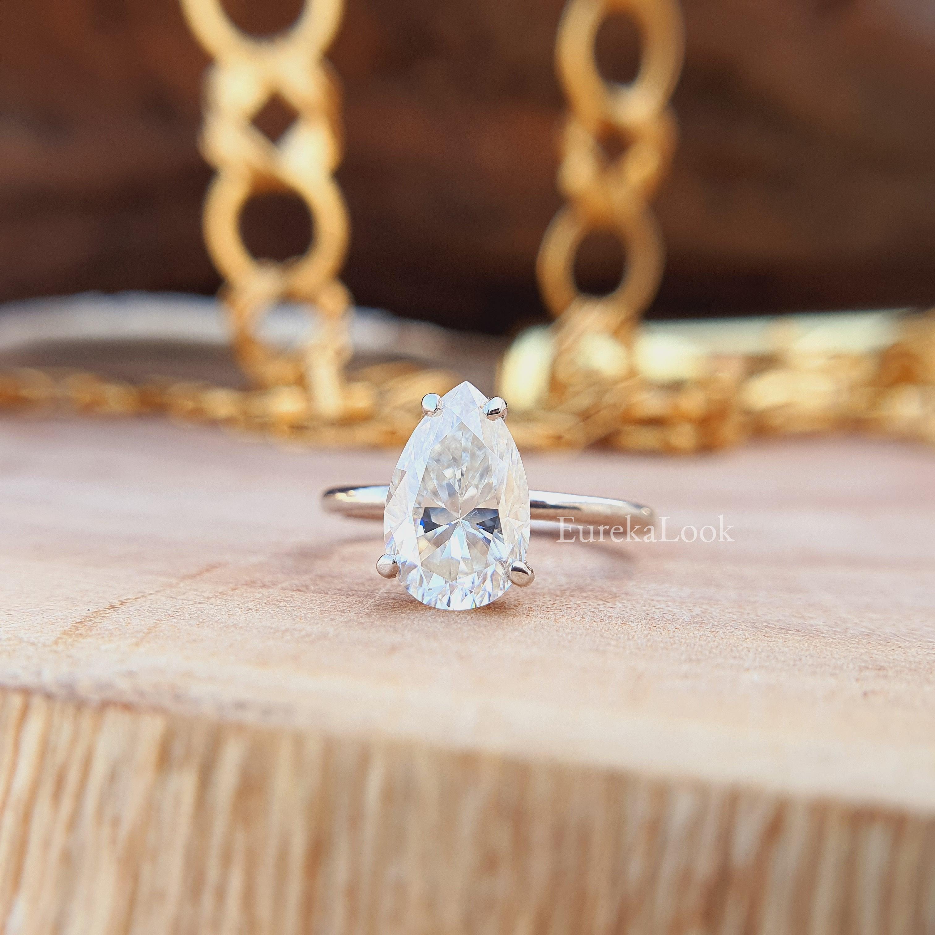 Shop Bridal Jewelry and Wedding Jewelry | Sylvie | Flower engagement ring,  Unique engagement rings, Nature inspired engagement ring