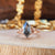 1.71CT Hexagon Salt and Pepper Moissanite Wedding Ring - Eurekalook